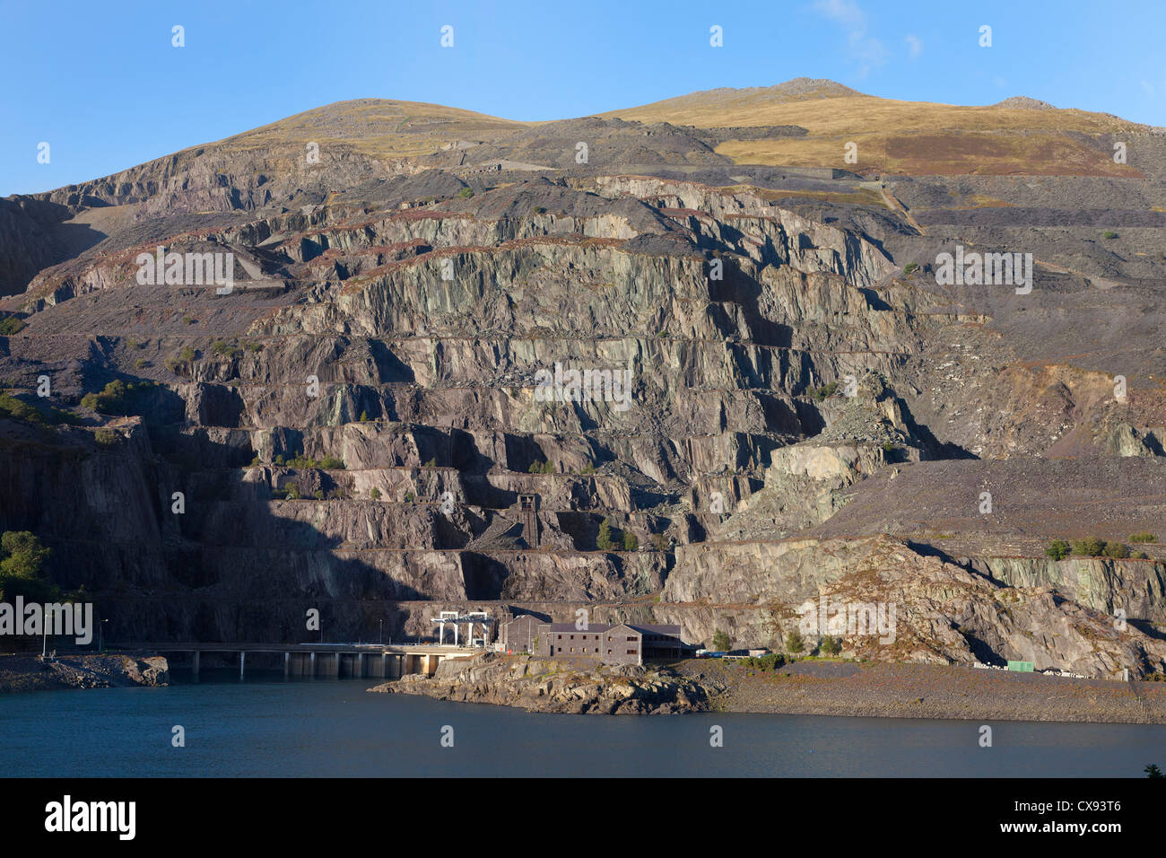 Dinorwic caernarfon ardoise, Snowdonia au Pays de Galles, Royaume-Uni Banque D'Images