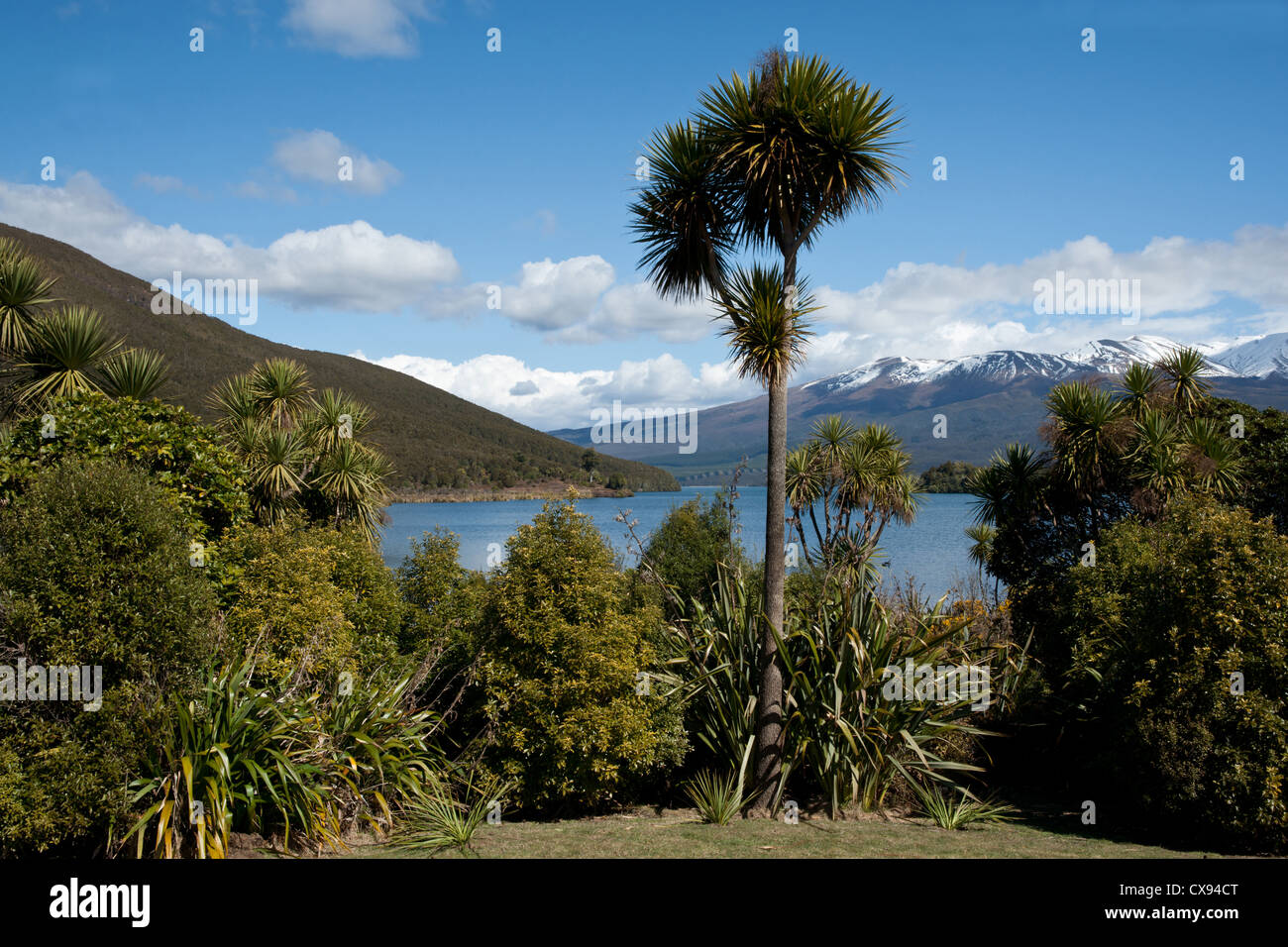 Parc National, Parc National de Tongariro, scène de la Nouvelle-Zélande. Banque D'Images
