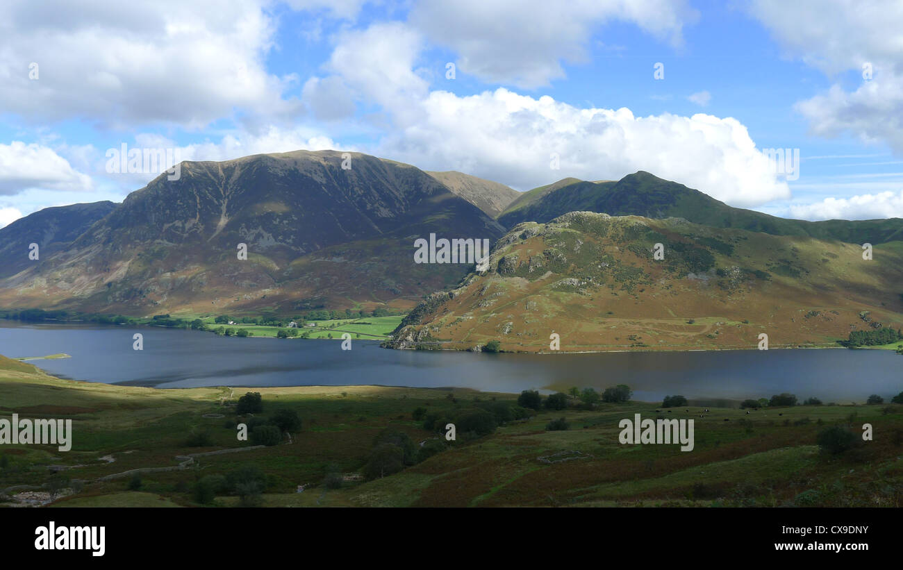 Crummock Water et Grasmoor Banque D'Images