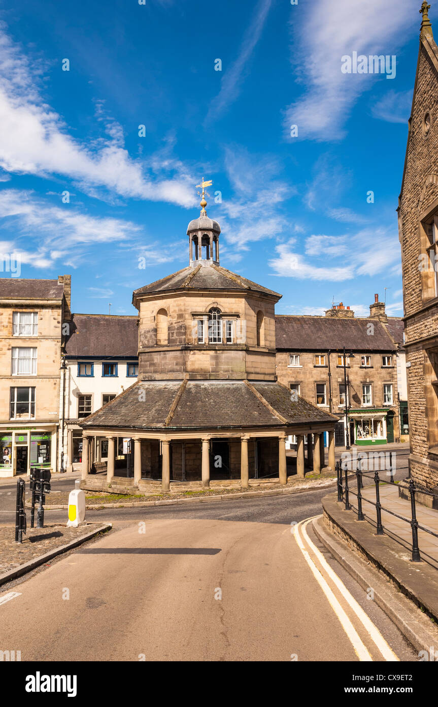 La Croix du marché à Barnard Castle , County Durham , Angleterre , Angleterre , Royaume-Uni Banque D'Images
