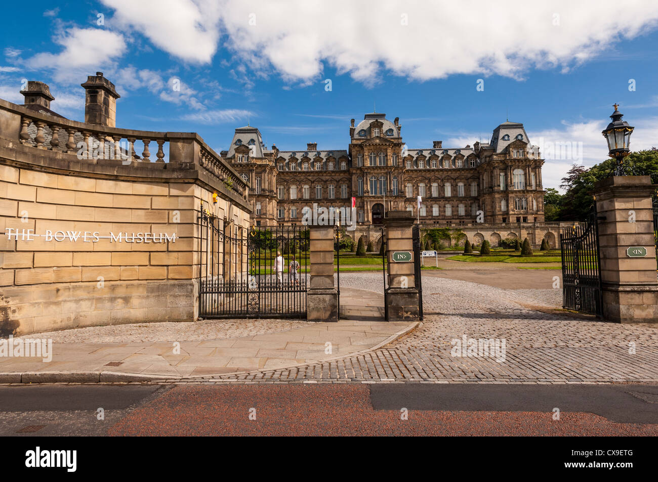 Le Bowes Museum de Barnard Castle , County Durham , Angleterre , Angleterre , Royaume-Uni Banque D'Images