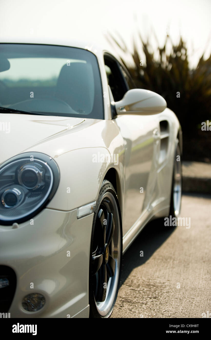 Une Porsche 997. Banque D'Images