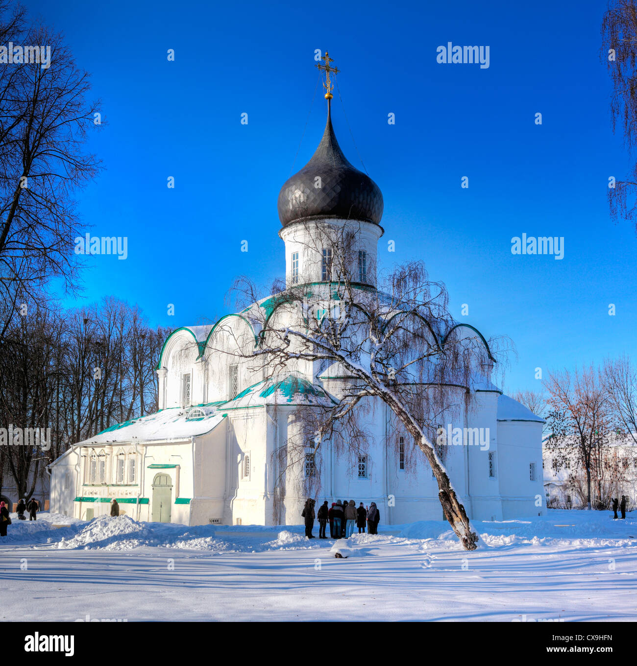 Cathédrale de la Sainte-Trinité (1513), Alexandrov Kremlin, Alexandrov, région de Vladimir, Russie Banque D'Images