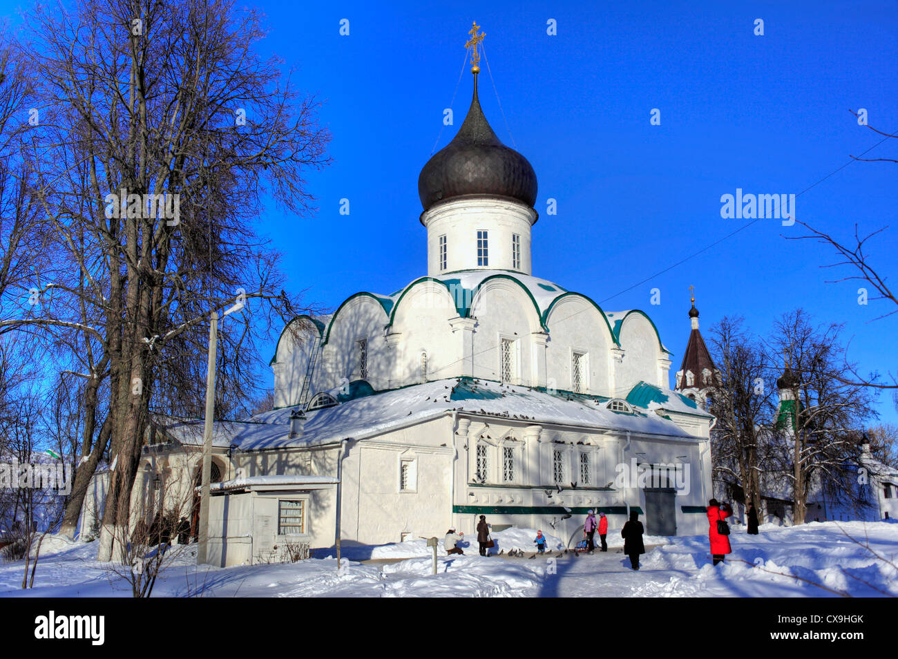 Cathédrale de la Sainte-Trinité (1513), Alexandrov Kremlin, Alexandrov, région de Vladimir, Russie Banque D'Images
