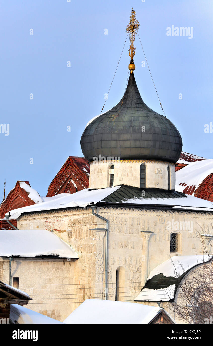 La Cathédrale Saint George (1234), Yuryev Polsky, région de Vladimir, Russie Banque D'Images