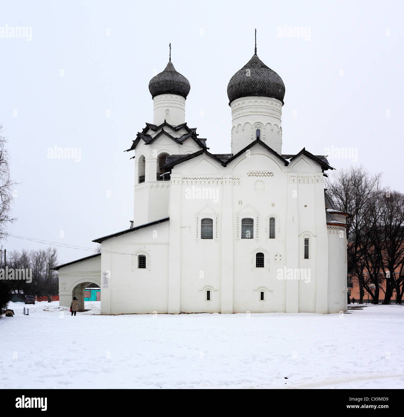 Monastère de la Transfiguration, Staraya Russa, région de Novgorod, Russie Banque D'Images
