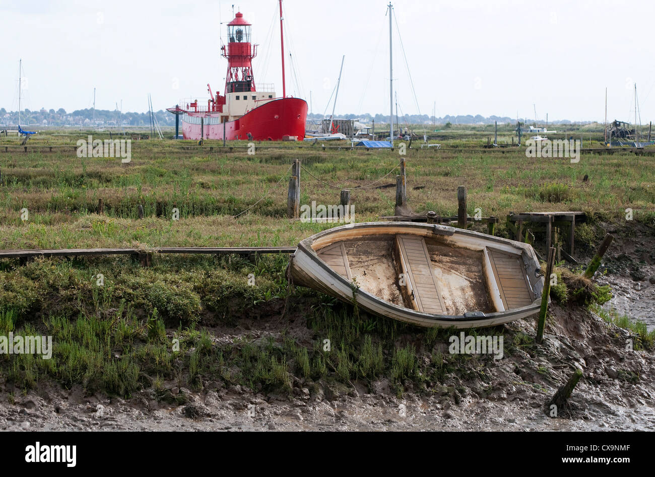 West Mersea, Essex, Angleterre Banque D'Images