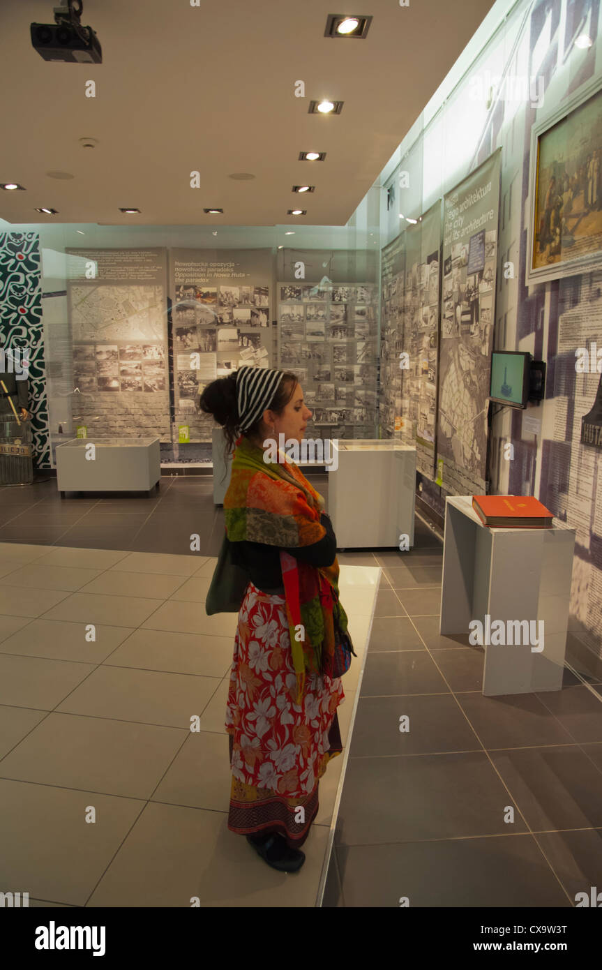 Musée de la république populaire de Pologne de la années socialiste dans le district de Nowa Huta Cracovie ville région de Malopolska Pologne Europe Banque D'Images