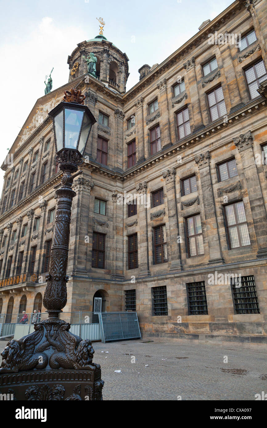 Amsterdam : Koninklijk Paleis (Palais Royal) - Amsterdam, Pays-Bas, Europe Banque D'Images