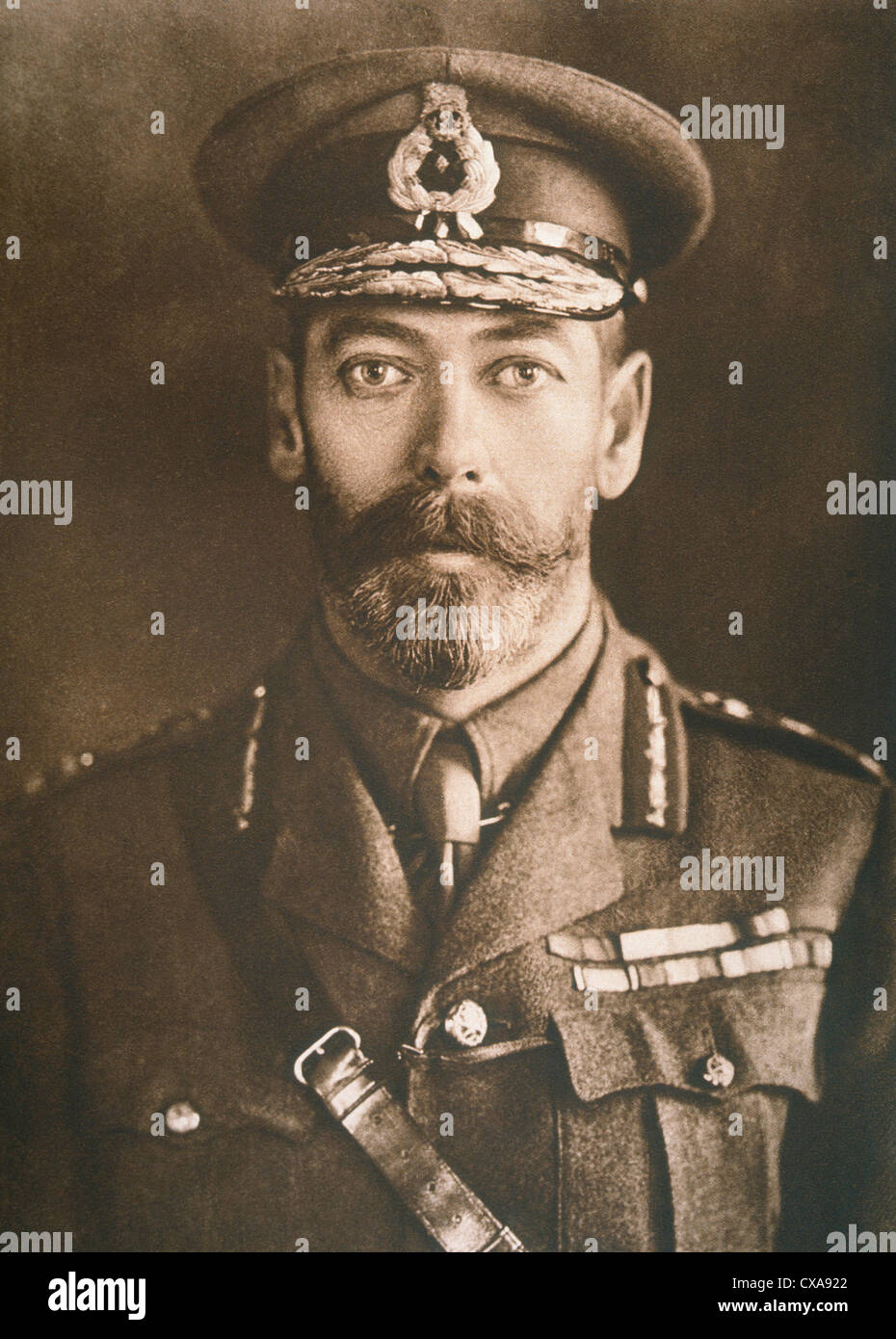 George V (1865-1936), Roi du Royaume-Uni et les Dominions britanniques (1910-1936), Portrait Banque D'Images