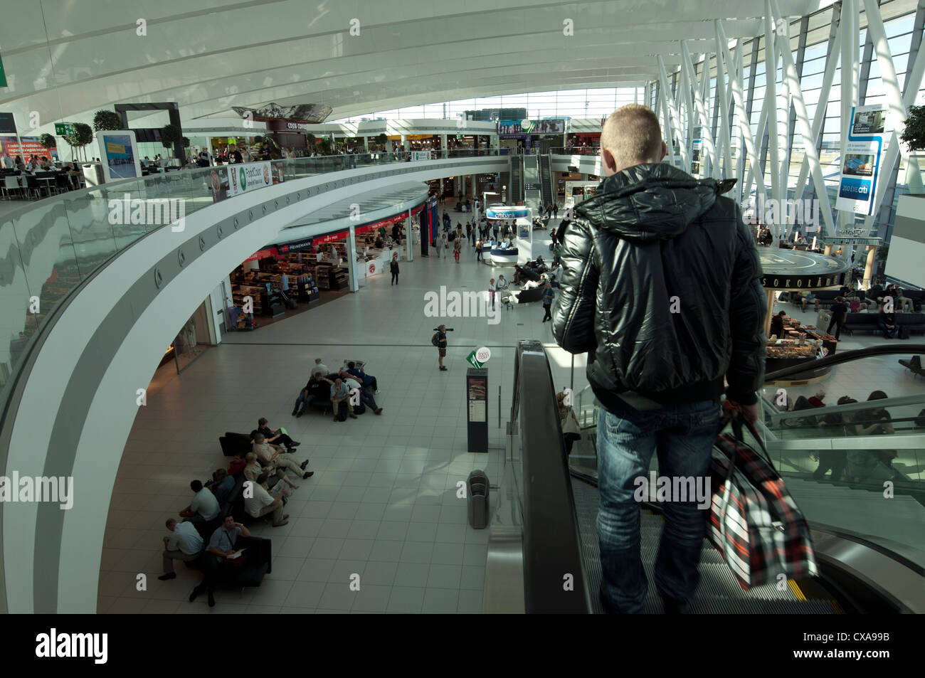 L'Aéroport de Budapest Banque D'Images