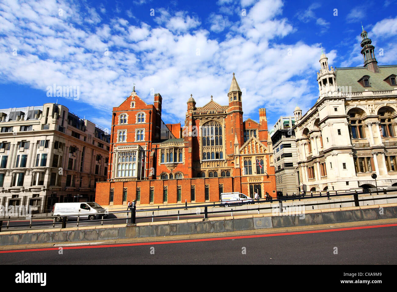 Architecture de Londres, Grande-Bretagne, scène de rue Banque D'Images