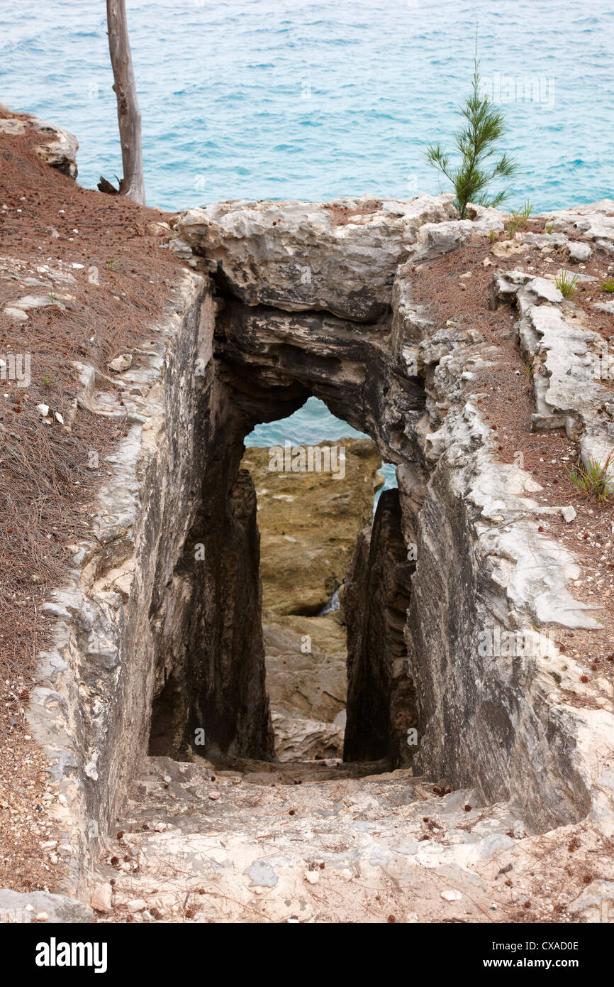Étapes de pirate, New Providence Island, Bahamas, Caraïbes Banque D'Images