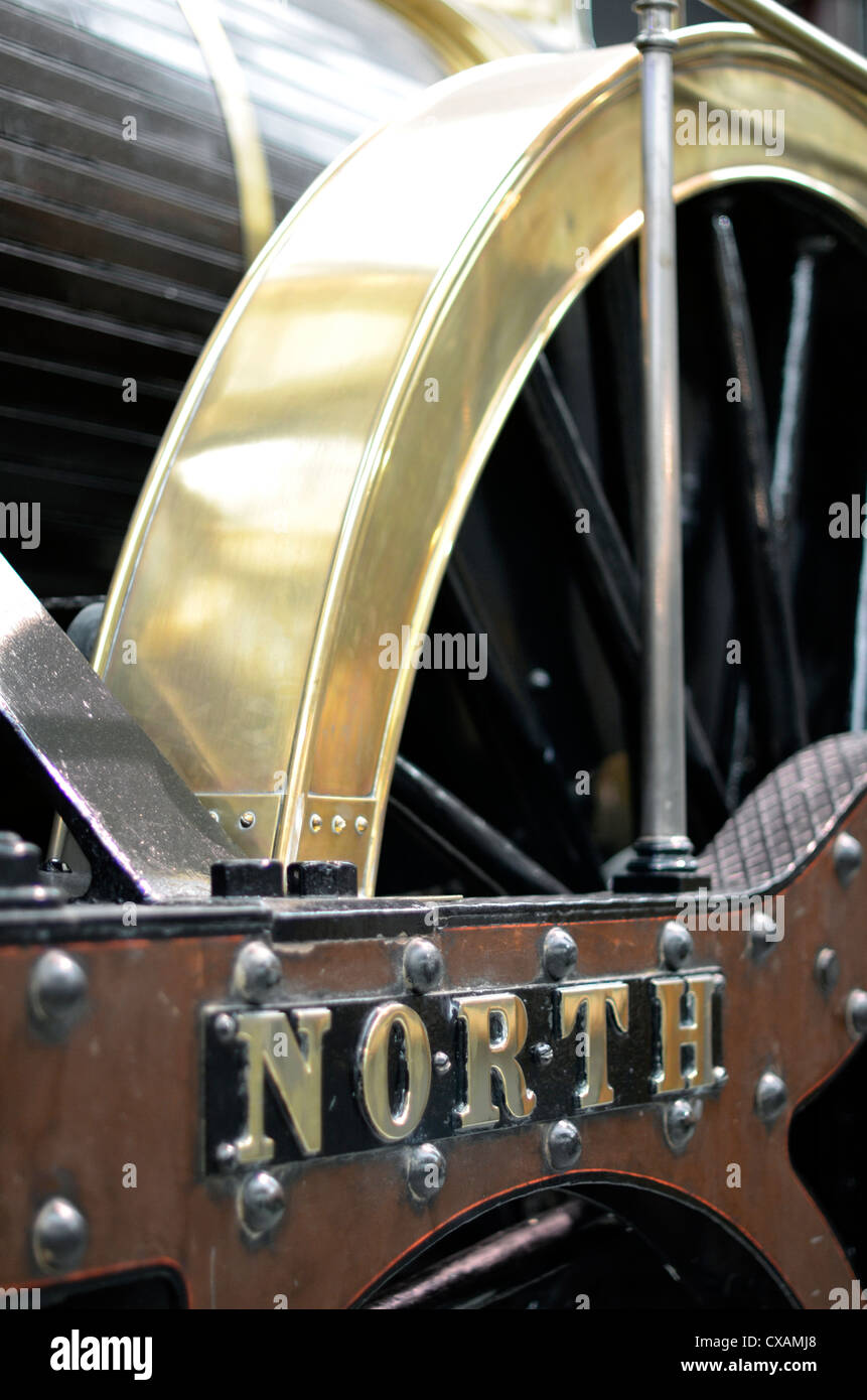 De passage de roue, train North Star Banque D'Images