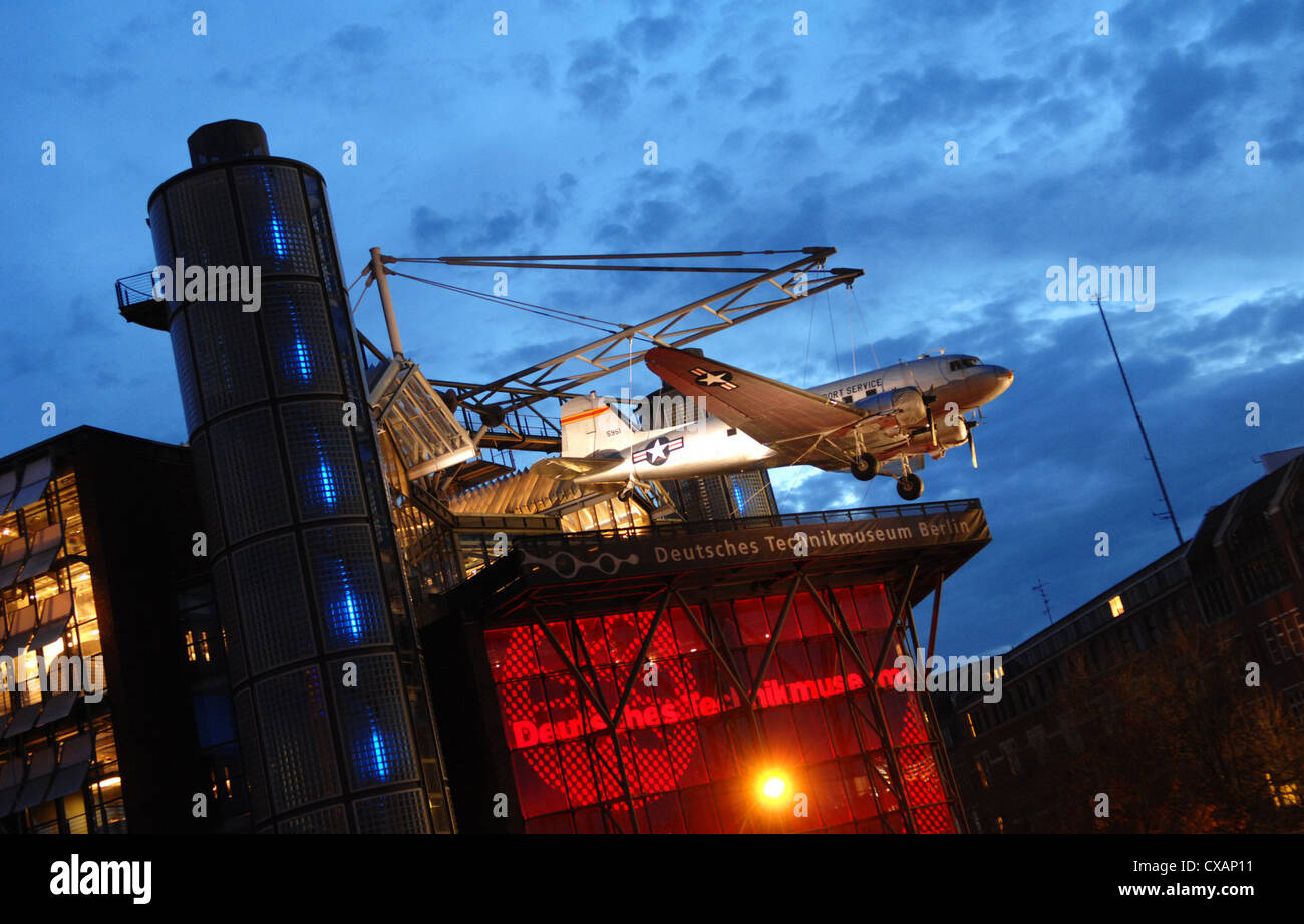 Berlin, Musée allemand de la technologie Banque D'Images