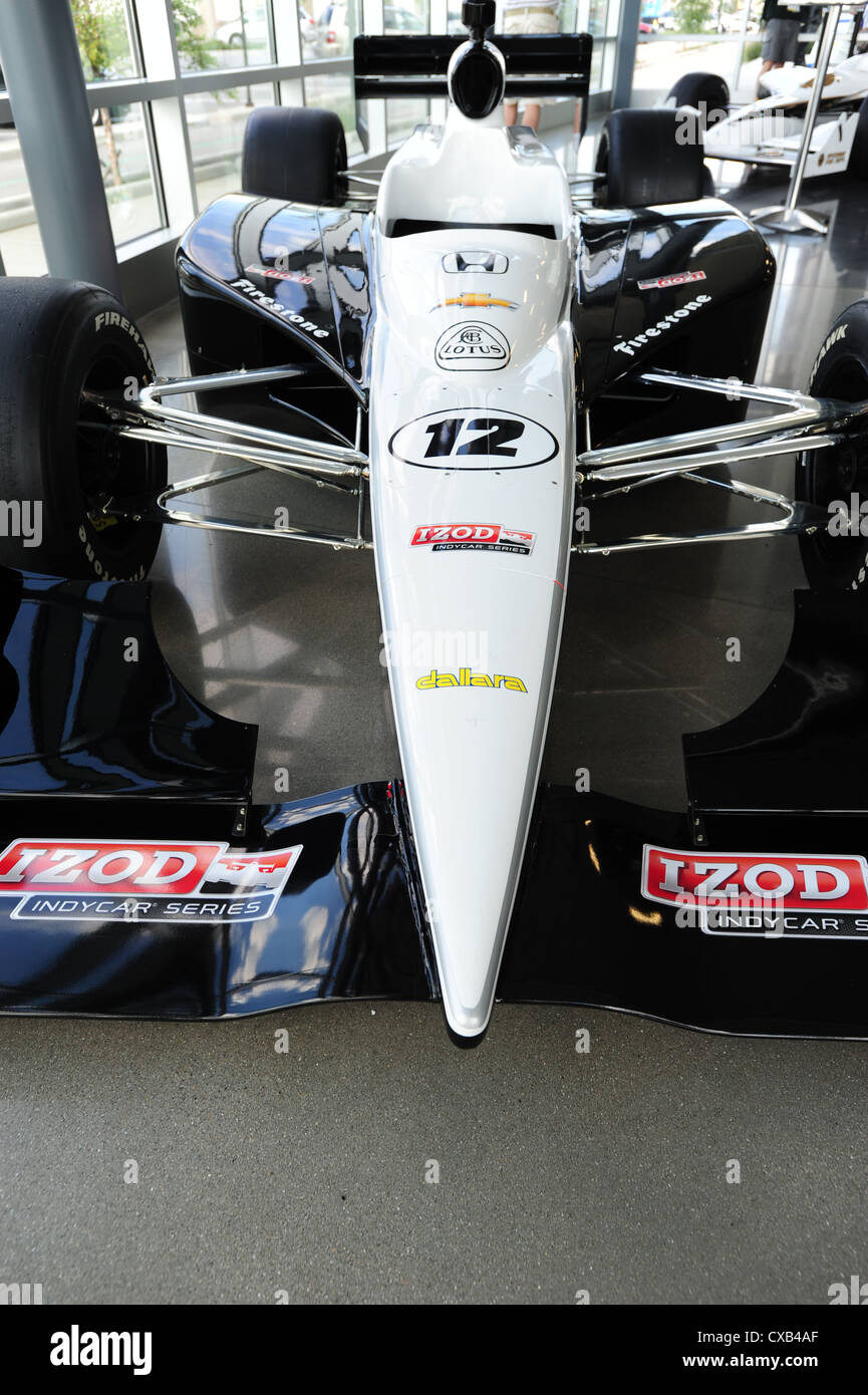 USA Indiana à Indianapolis Dallara Indy Racing factory et centre des visiteurs du musée Banque D'Images