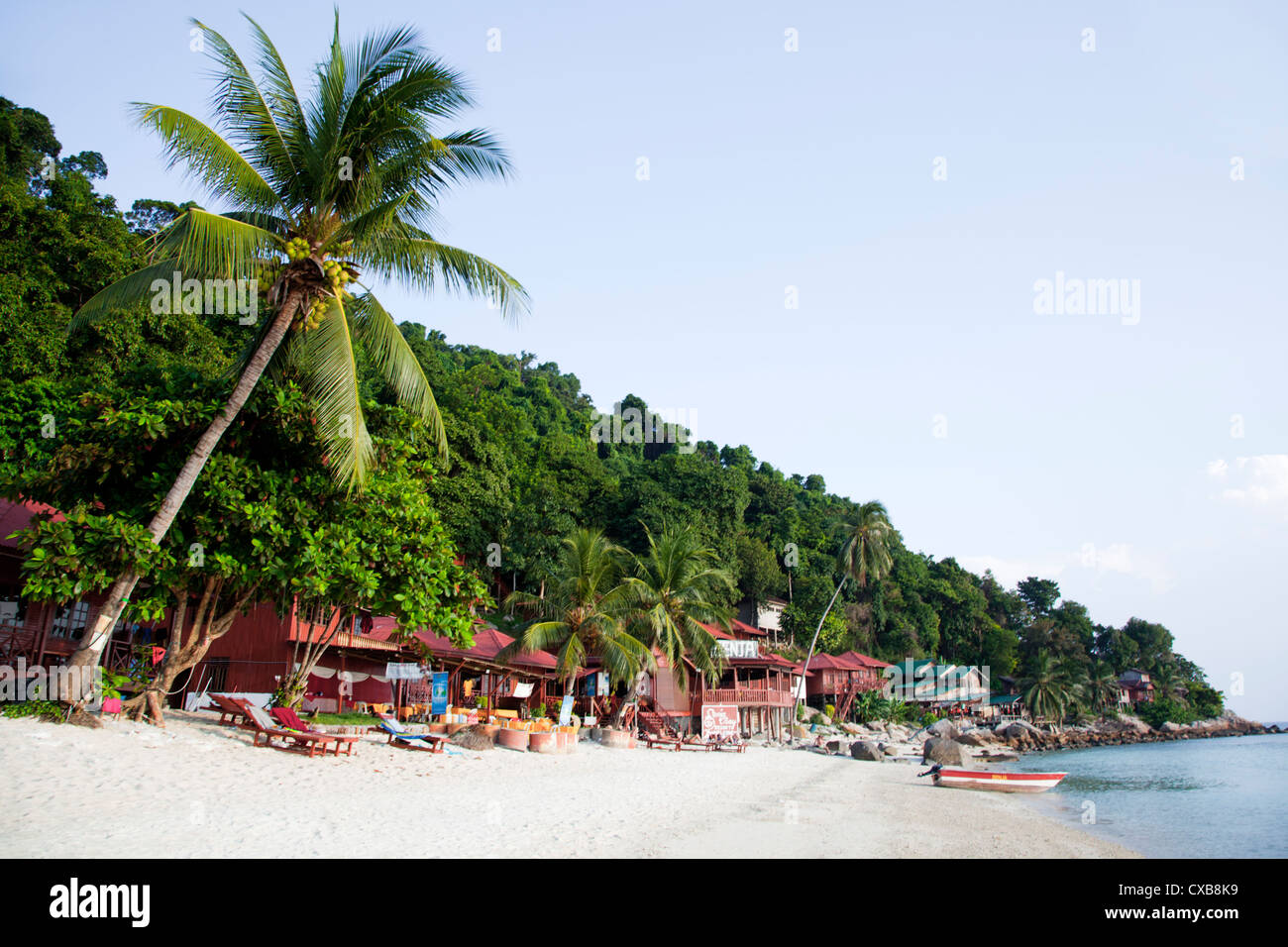L'île de Perhentian Kecil, Malaisie Banque D'Images