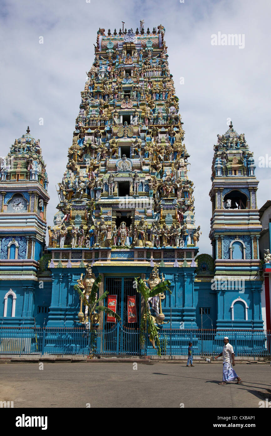 Temple Hindou, Colombo, Sri Lanka, Asie Banque D'Images
