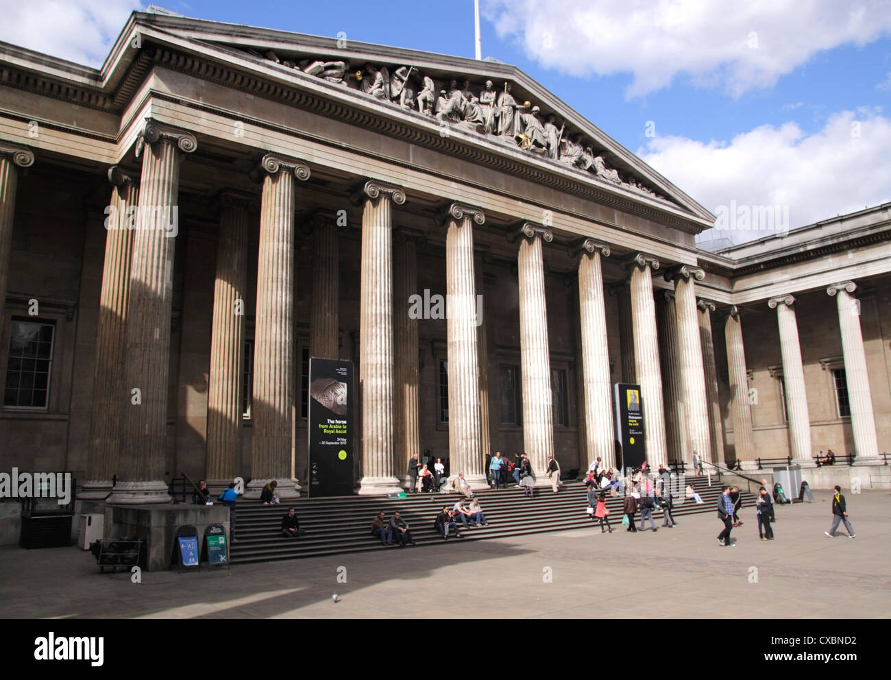 Le British Museum Great Russell Street London Banque D'Images