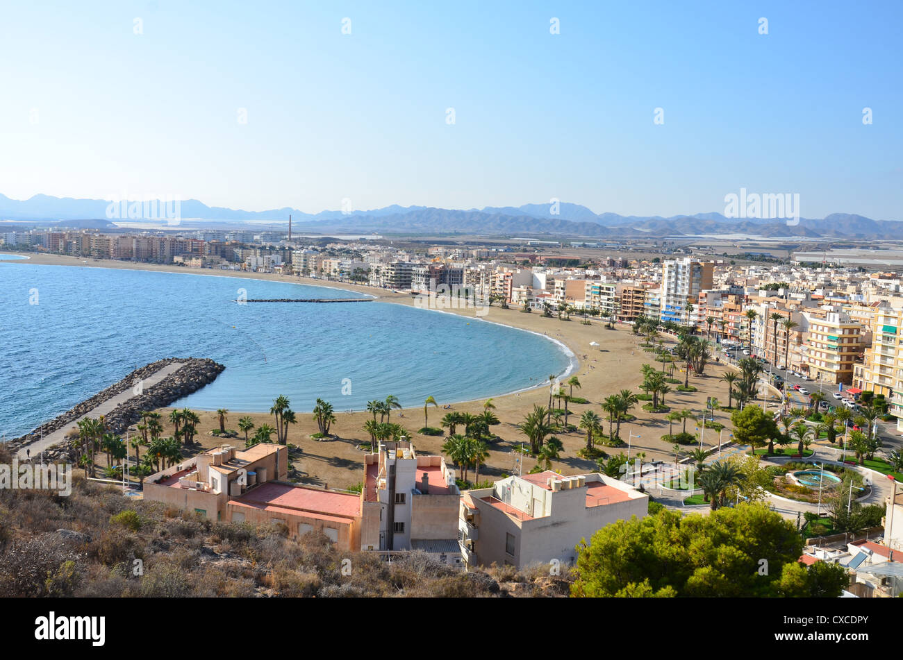 Aguilas, Région de Murcia. Espagne Banque D'Images