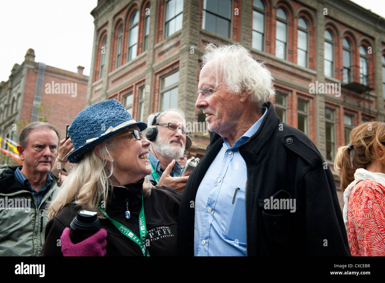 L'invité prestige spécial pour la 13e édition du Festival du Film de Port Townsend a été l'acteur Bruce Dern. Banque D'Images
