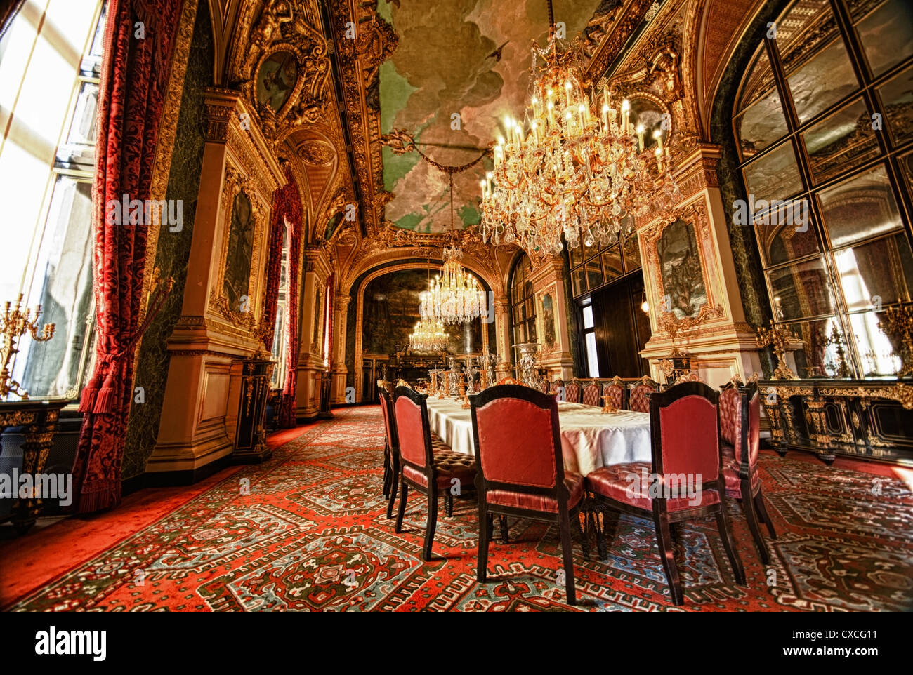 Appartements napoléon iii in louvre Banque de photographies et d’images