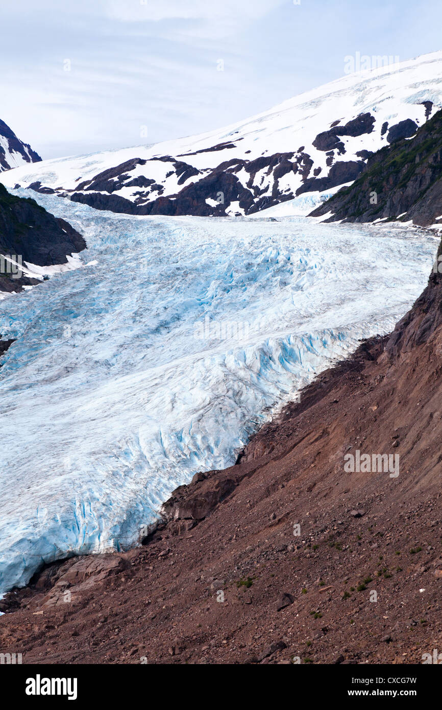 À Bear Glacier BC Canada Banque D'Images