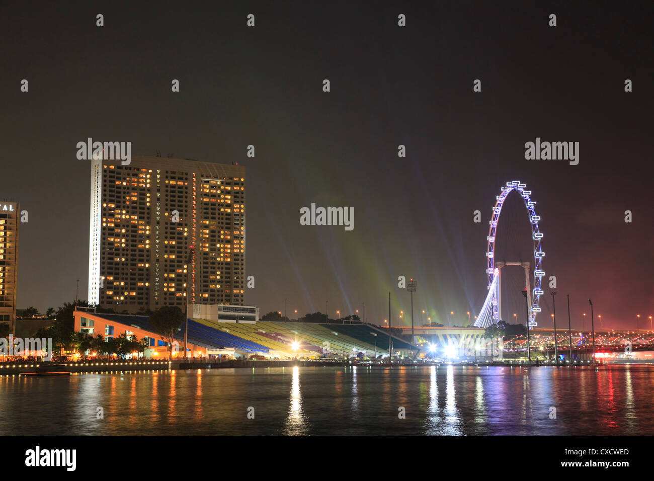 Singapore Flyer, Singapour Banque D'Images