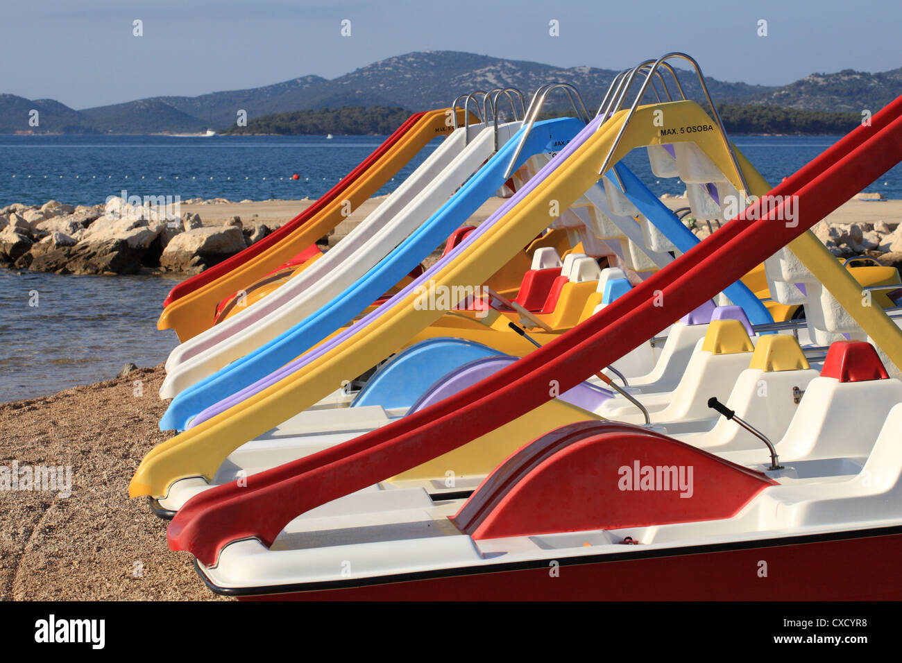 Pedalo slide Banque de photographies et d’images à haute résolution - Alamy