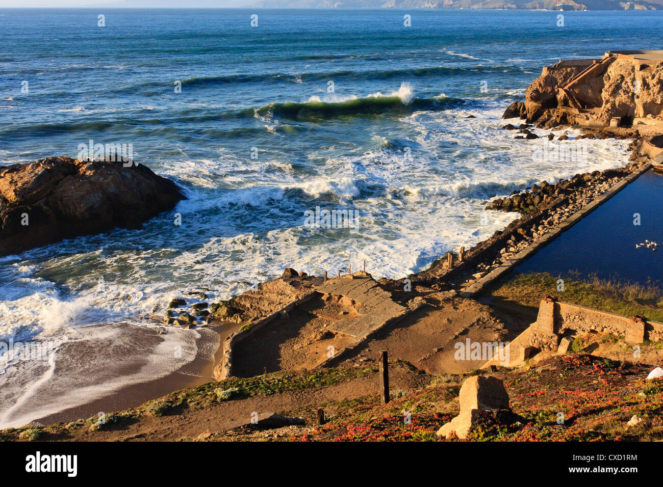 Sutro Baths à San Francisco, Californie Banque D'Images