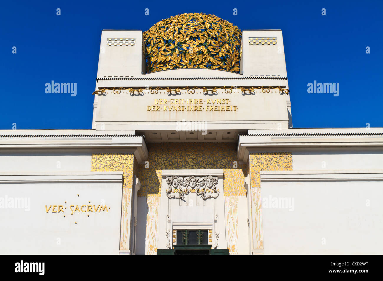 La sécession des capacités, un hall d'exposition pour l'Art Contemporain, Vienne, Autriche Banque D'Images
