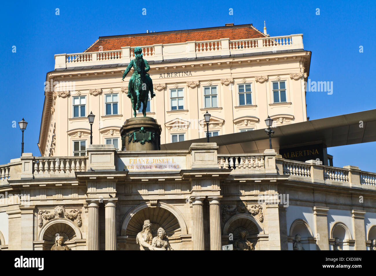 / Palais Albertina Museum, Vienne, Autriche Banque D'Images
