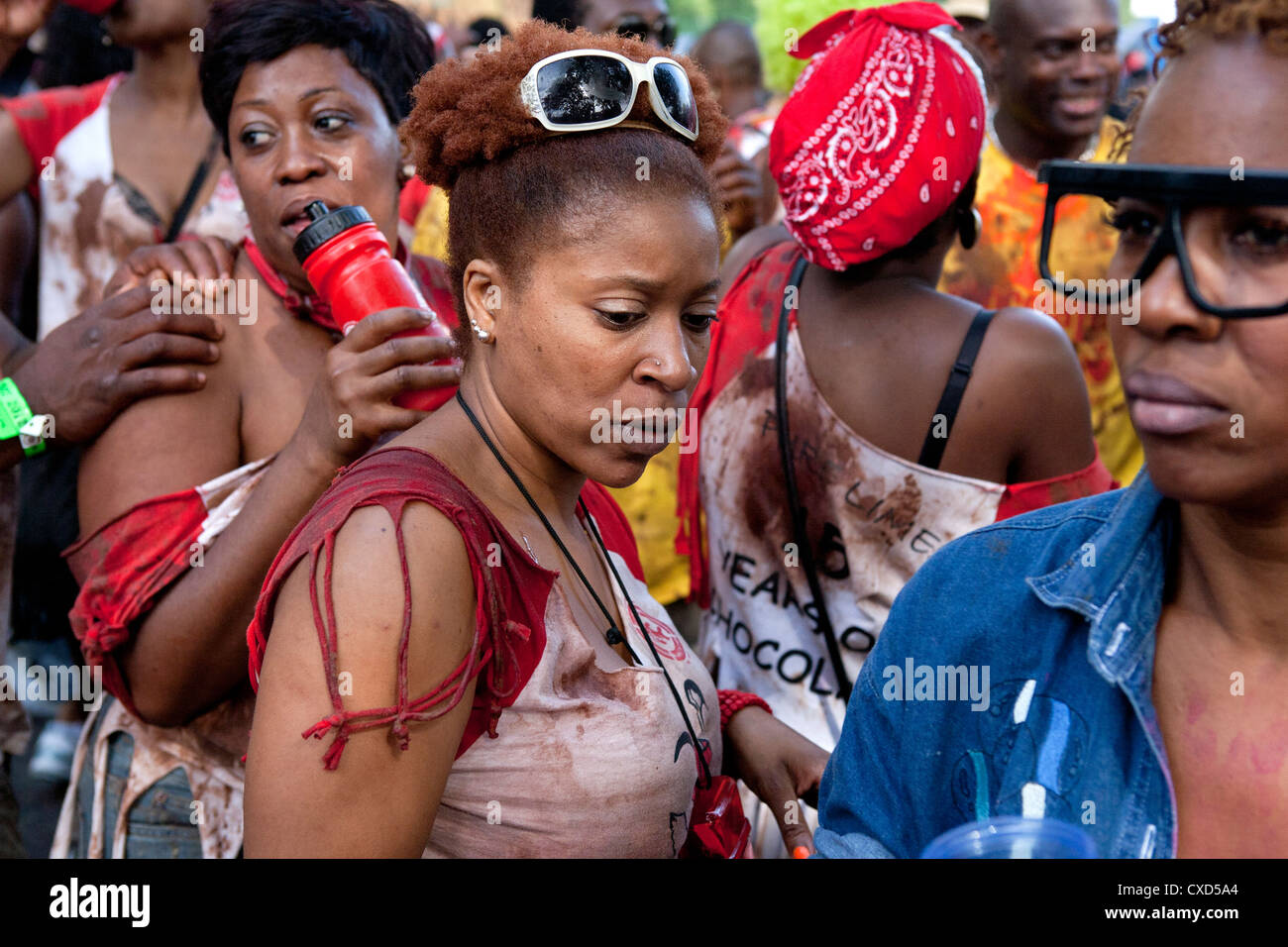 Le carnaval de Notting Hill, Londres, 27/08/12 - Festival Fête le carnaval de Notting Hill, Londres Banque D'Images