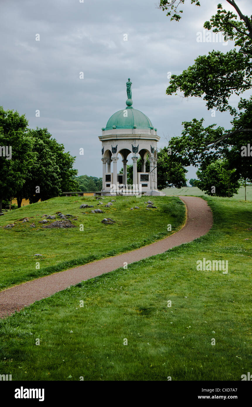 Mémorial du Maryland à Antietam National Battlefield Banque D'Images