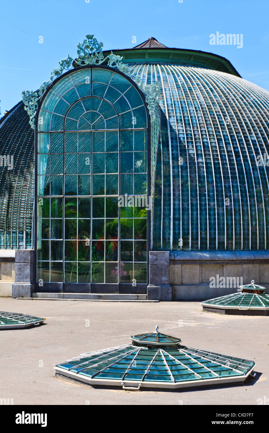 Lednice palace glass house, UNESCO World Heritage Site, République Tchèque Banque D'Images