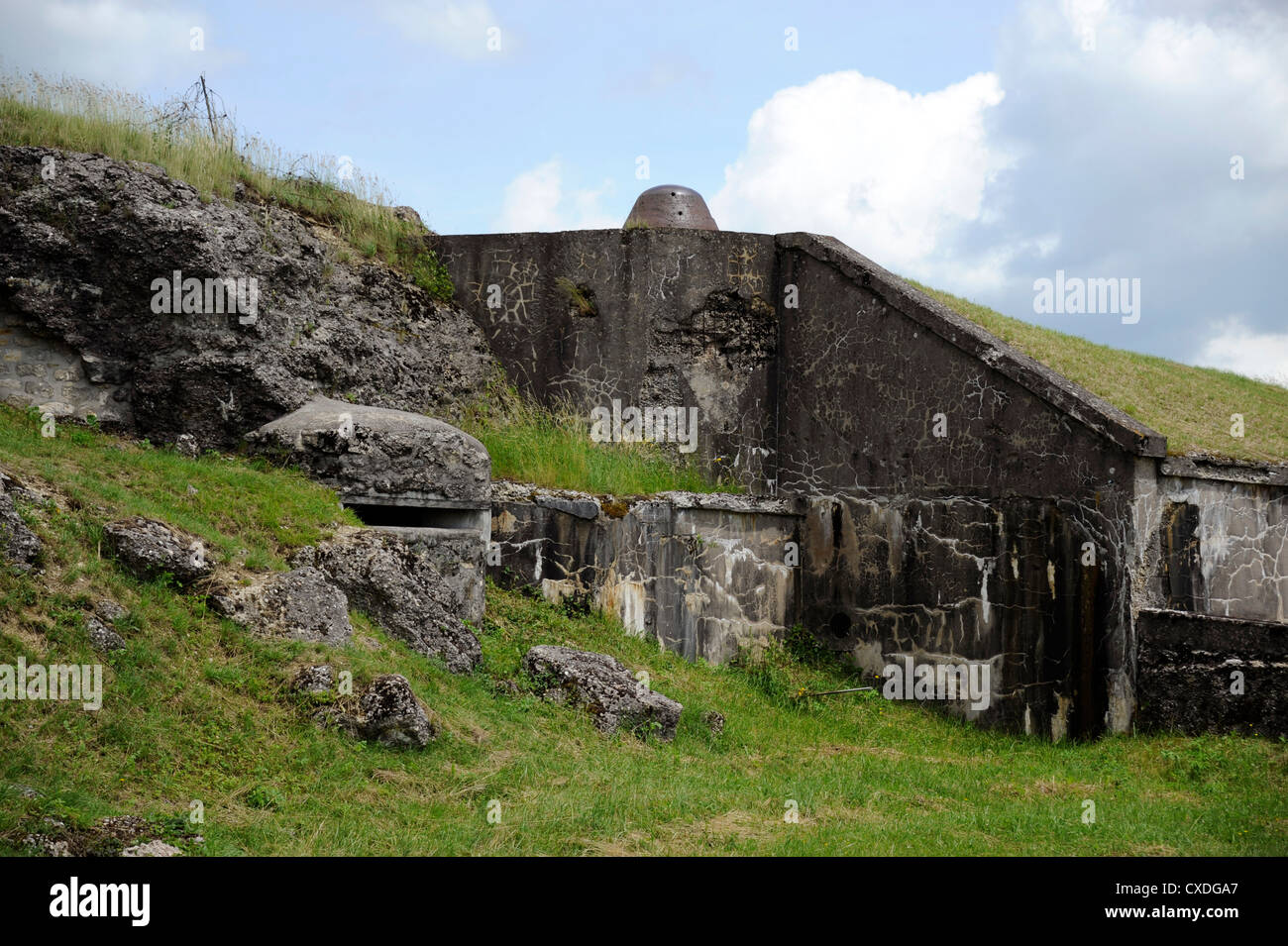 Verdun, fort de Douaumont,14-18,première guerre mondiale,Meuse,Lorraine,France Banque D'Images