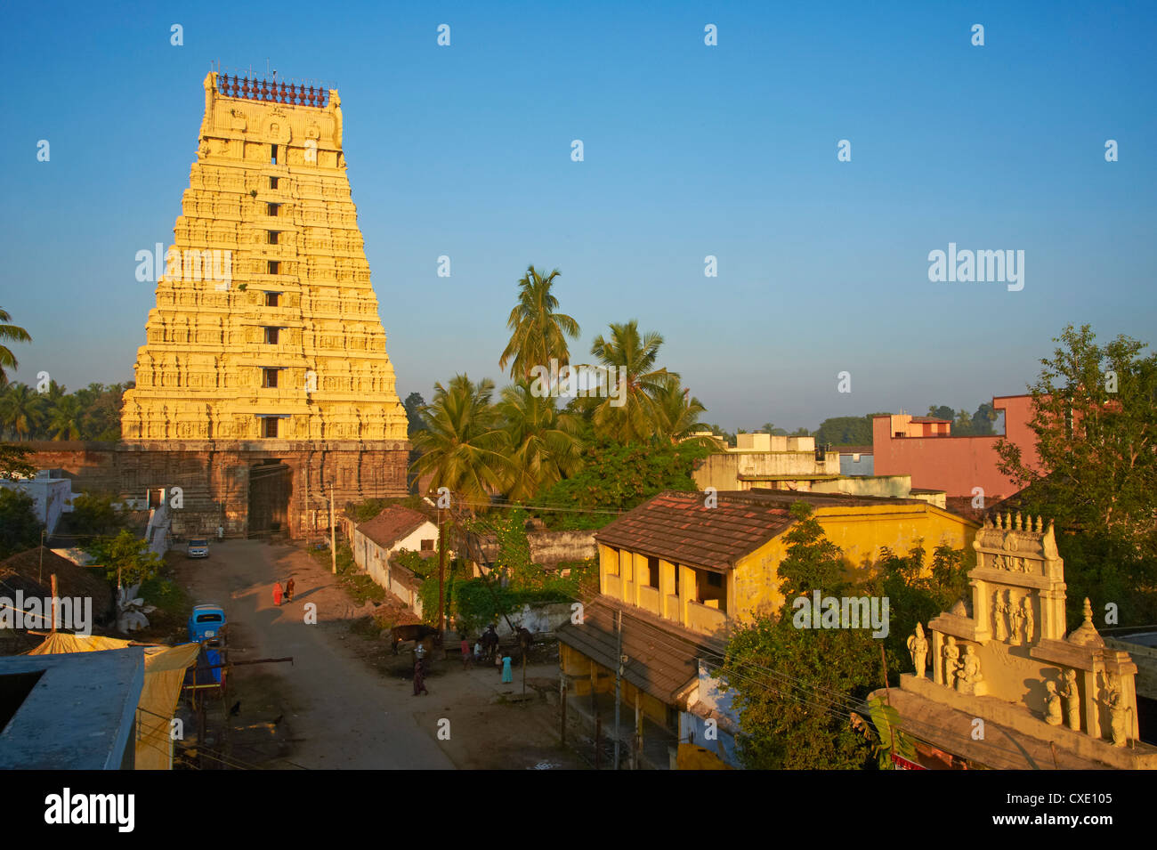 Devarajaswami temple, Kanchipuram, Tamil Nadu, Inde, Asie Banque D'Images