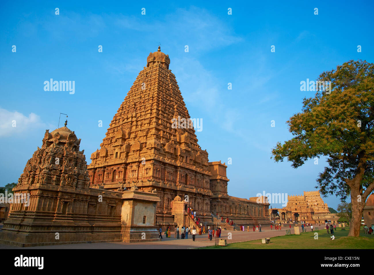 Bridhadishwara temple, UNESCO World Heritage Site, Thanjavur (Tanjore), Tamil Nadu, Inde, Asie Banque D'Images