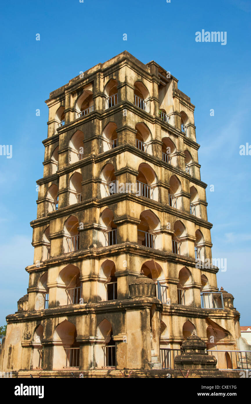 Palais Royal et musée, Thanjavur (Tanjore), Tamil Nadu, Inde, Asie Banque D'Images