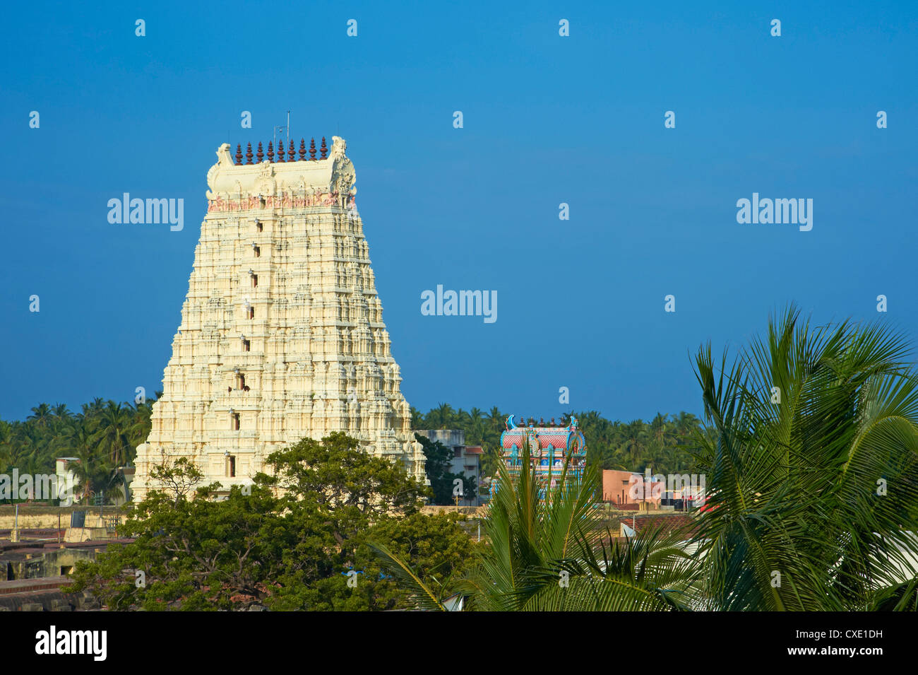 Ramanatha Swami, Rameswaram, Tamil Nadu, Inde, Asie Banque D'Images