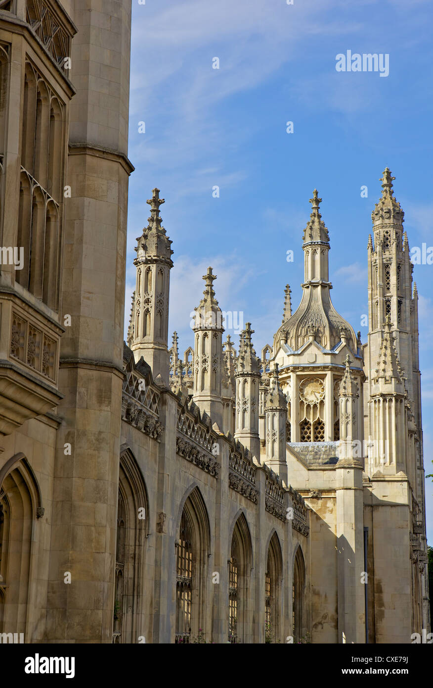 Chapelle du Kings College, Université de Cambridge, Cambridge, Angleterre Banque D'Images Chapelle du Kings College, Université de Cambridge, Cambridge, Angleterre Banque D'Images