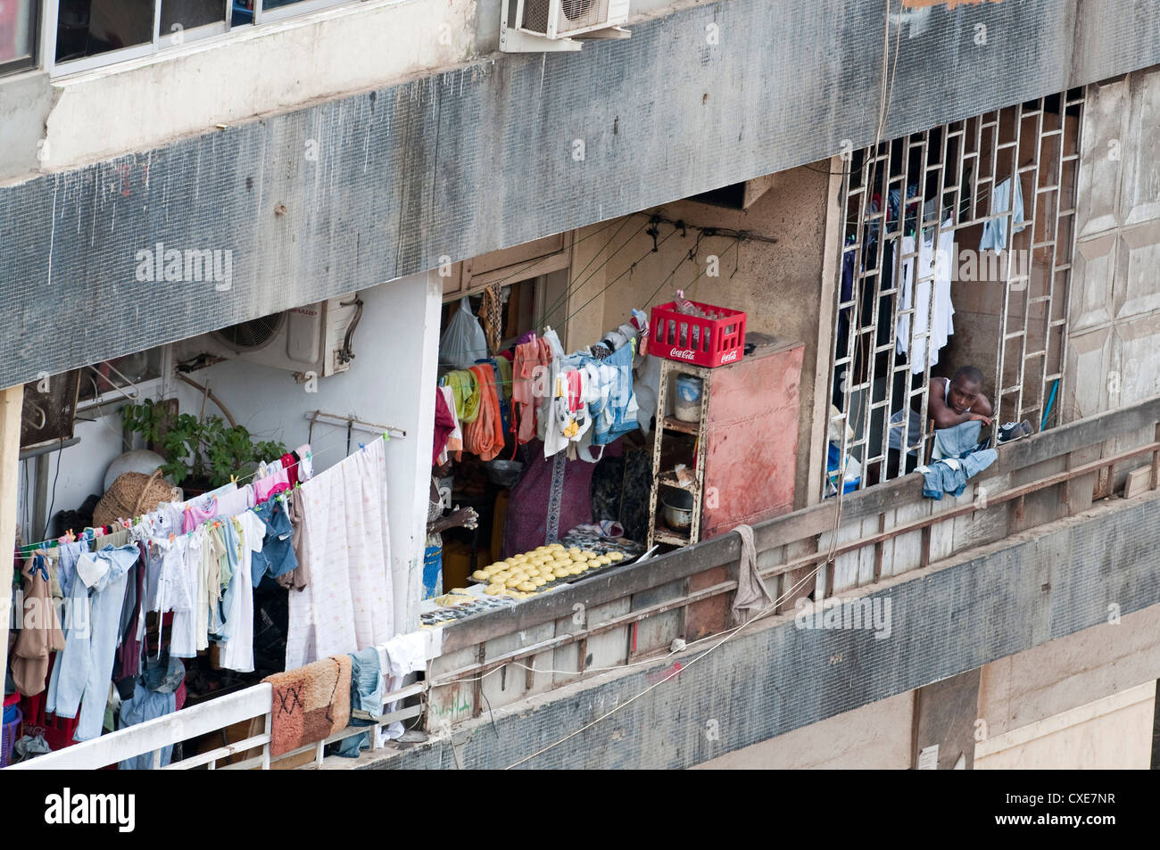 Des scènes de rue à Luanda, Angola, Afrique australe, Afrique Banque D'Images