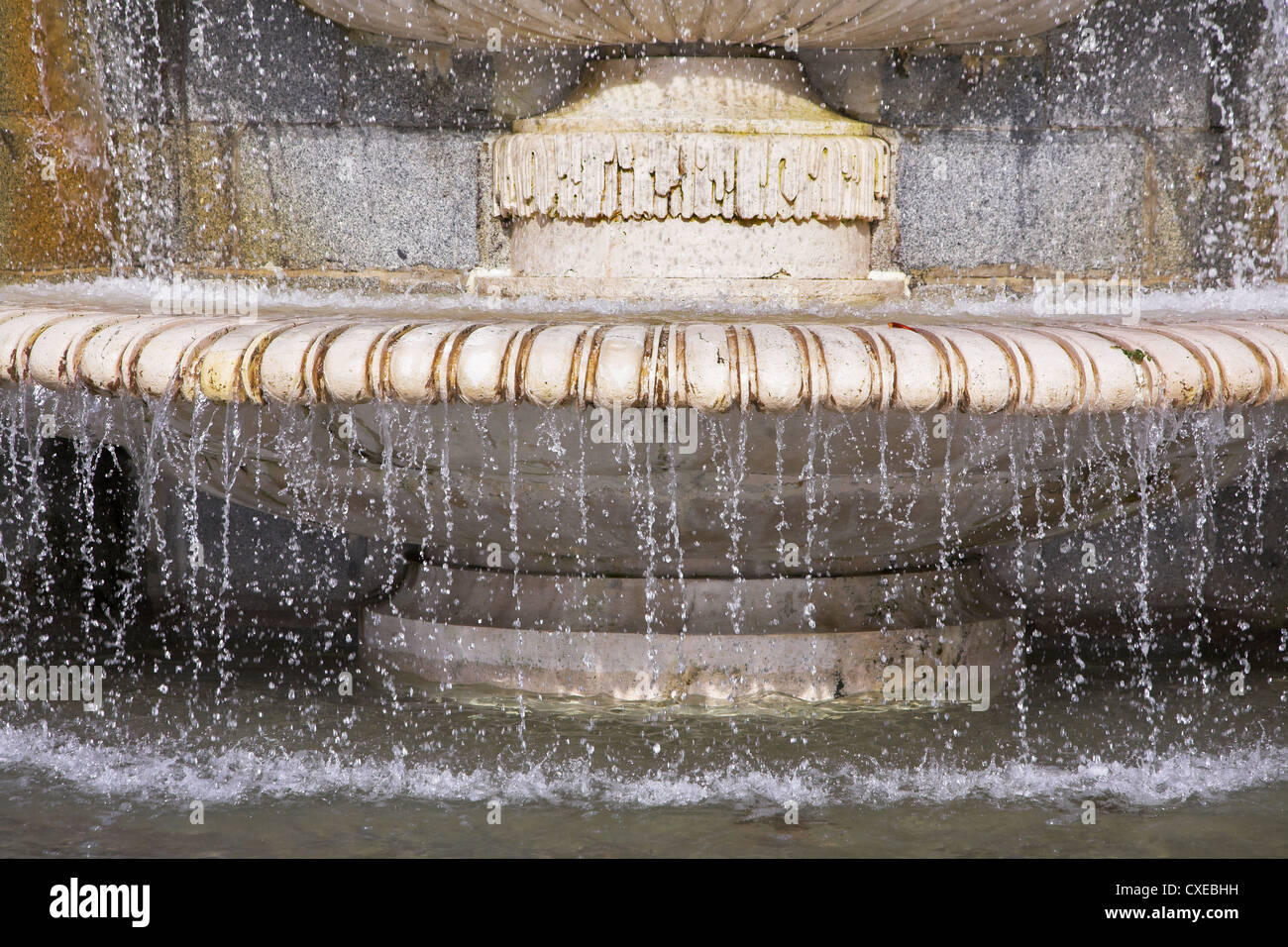 Fontaine rond Banque de photographies et d’images à haute résolution