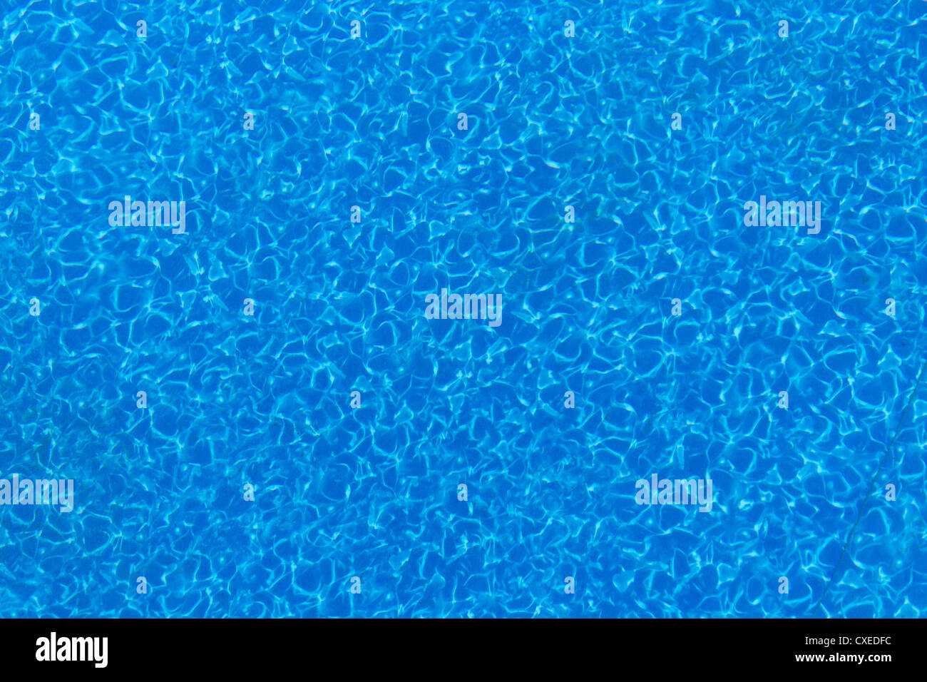 Modèle d'onde de l'eau d'une piscine - Contexte Banque D'Images
