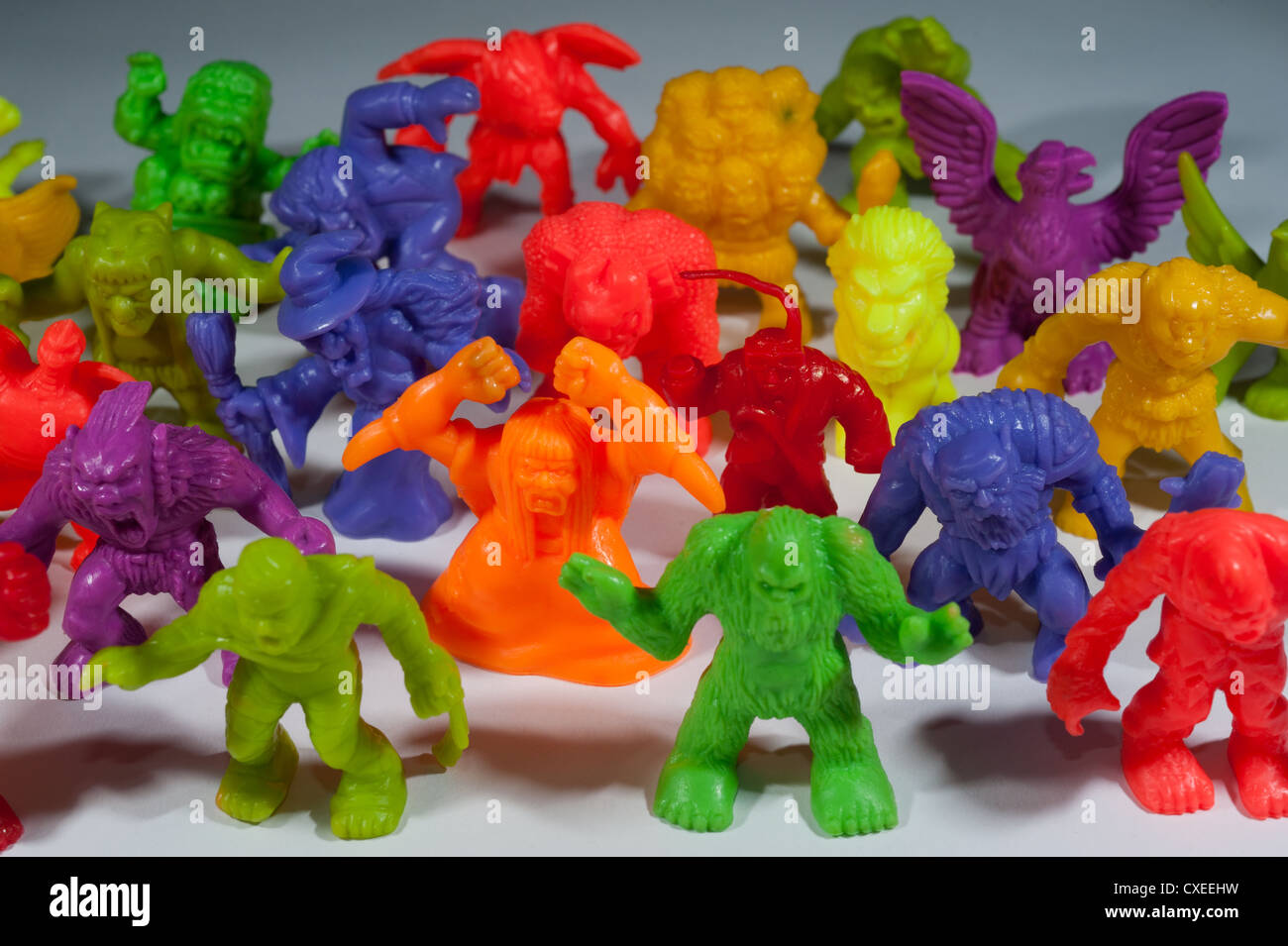 Monster in My Pocket chiffres Banque D'Images