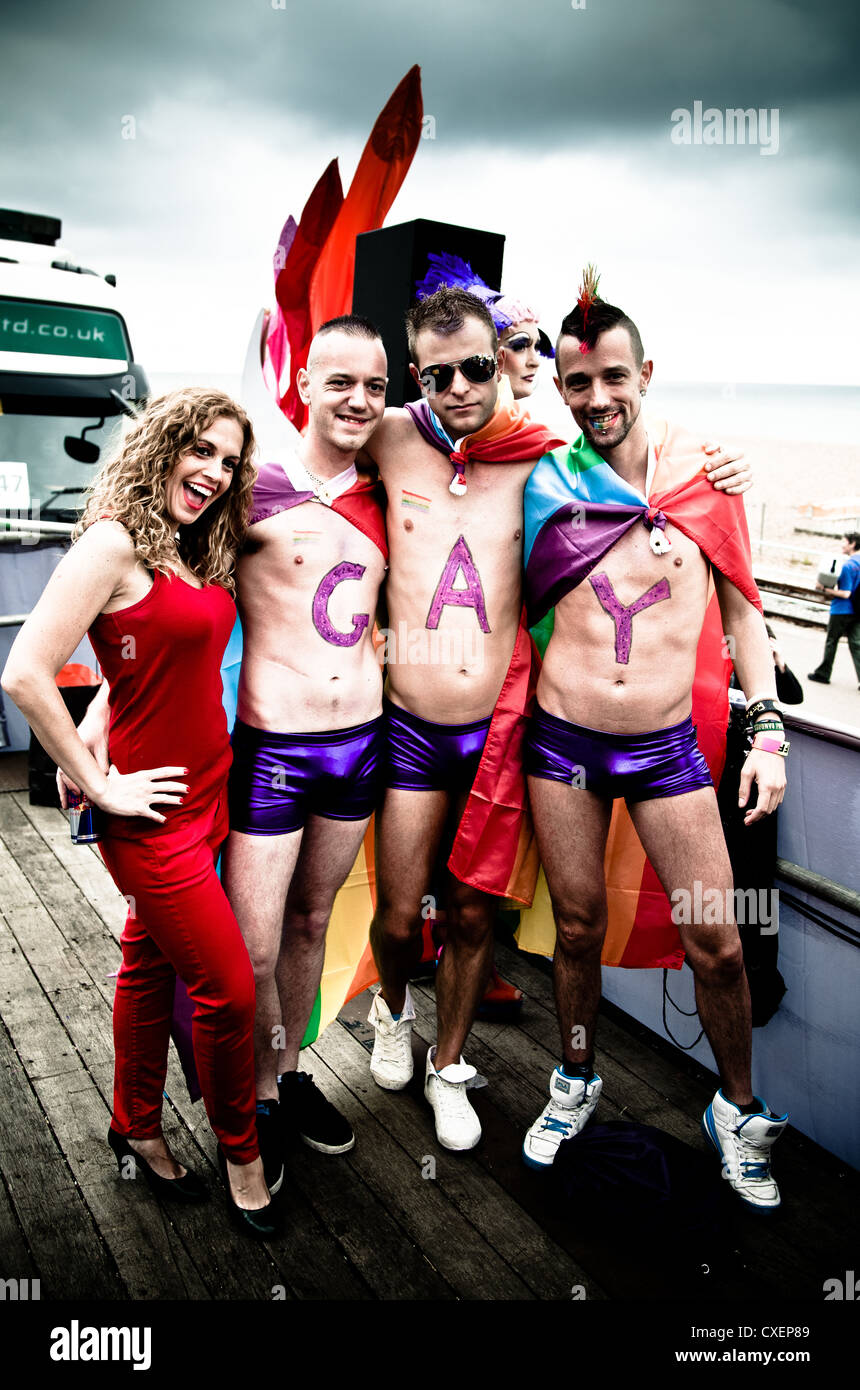 Brighton Pride 2012 Banque D'Images