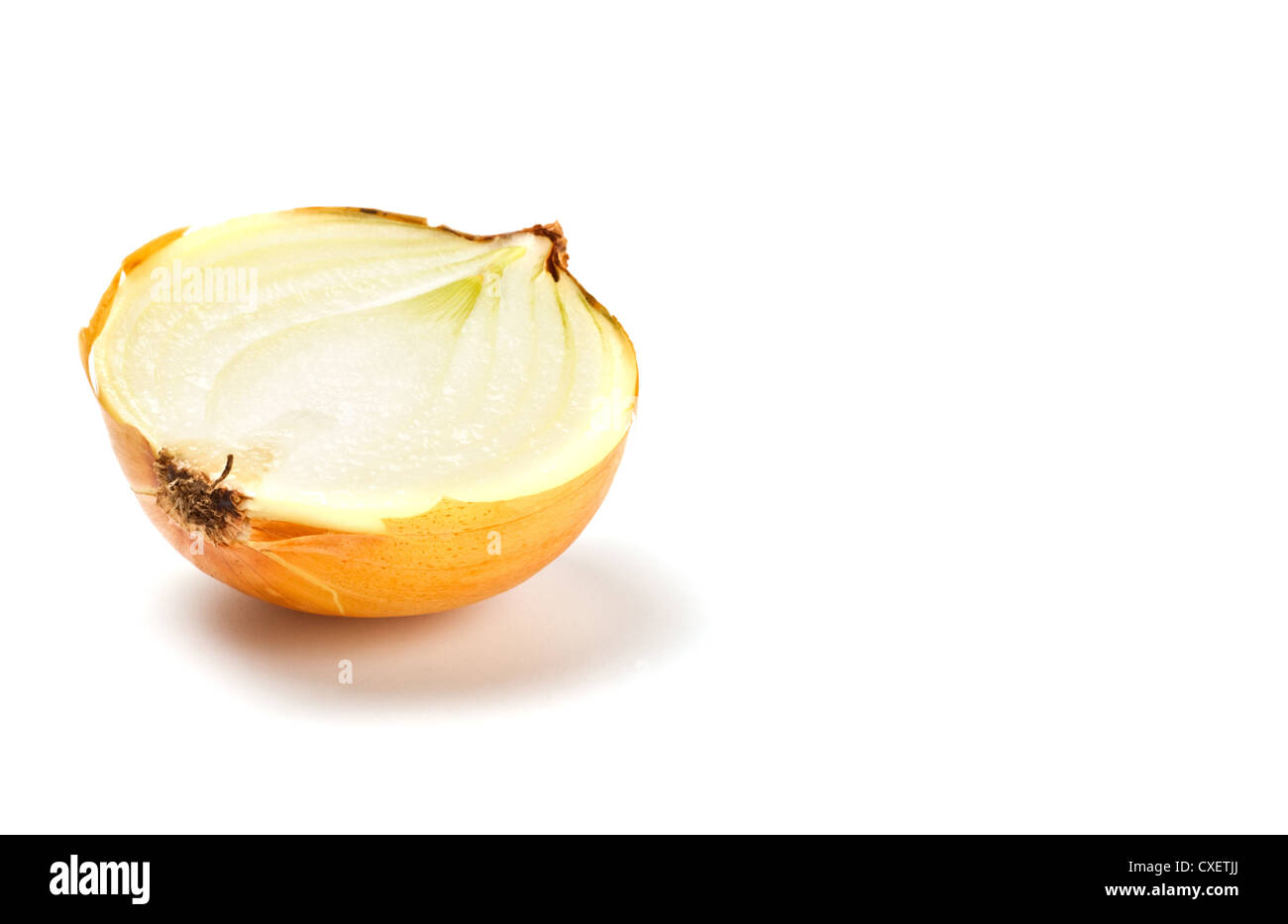 La moitié de l'oignon dans la région de Peel Banque D'Images