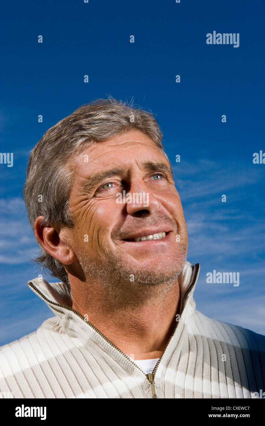 Entraîneur de football Manuel Pellegrini Banque D'Images