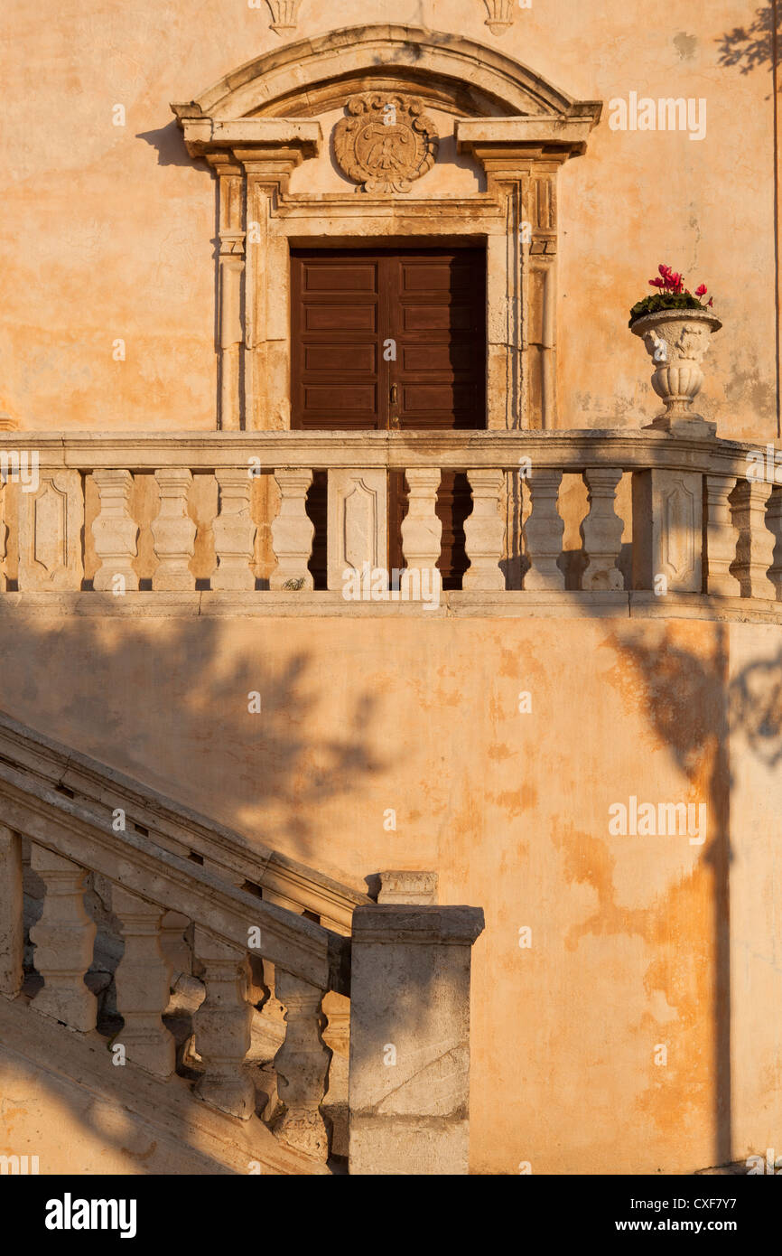 Église de San Giuseppe à Taormina, Sicile Banque D'Images