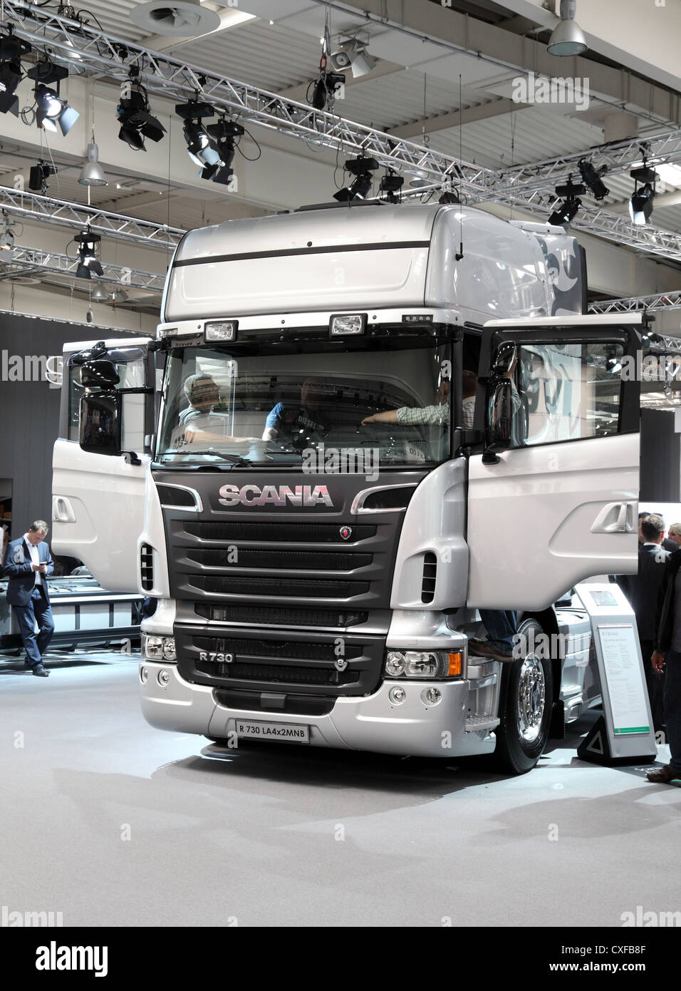 Nouveau Scania R730 camion à l'du Salon International des Véhicules Utilitaires Banque D'Images
